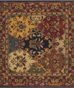 Safavieh All Area Rugs And Runners Heritage Collection Handmade Traditional Oriental Premium Wool Area Rug Multi / Burgundy 18 Safavieh All Area Rugs And Runners Heritage Collection Handmade Traditional Oriental Premium Wool Area Rug Multi / Burgundy