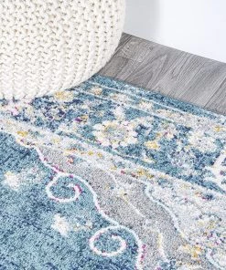 JONATHAN Y Zelda Bohemian Cottage Medallion For Bedroom Living Room Indoor Décor Soft Area Rugs, All Area Rugs And Runners