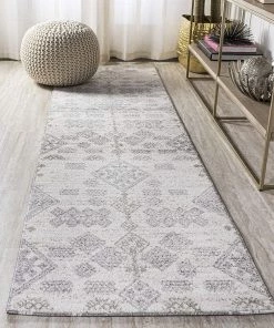 JONATHAN All Area Rugs And Runners Bhalil Berber Diamond Geometric Beige/Gray Soft Area Rug