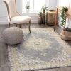 Modern Rugs And Decor All Area Rugs And Runners Mareva Machine Washable Yellow Vintage Oriental Medallion Area Rug