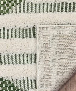 Modern Rugs And Decor Bellagio Luna Tribal Moroccan Diamond Pattern Green High-Low Flat-Weave Area Rug 10 Modern Rugs And Decor Bellagio Luna Tribal Moroccan Diamond Pattern Green High-Low Flat-Weave Area Rug