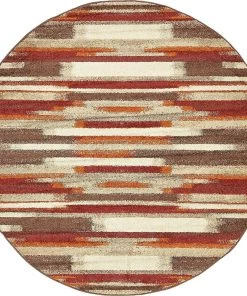 Warm Toned Beige Brown Multi-color Area Rugs