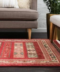 UL Tribal Pattern Rust Red Soft Area Rug All Area Rugs And Runners 20 UL Tribal Pattern Rust Red Soft Area Rug All Area Rugs And Runners