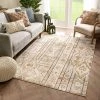 Varda Grey Tribal All Area Rugs And Runners Grey Tribal Patchwork Soft Area Rug