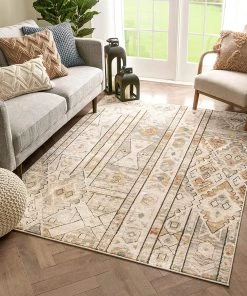 Varda Grey Tribal All Area Rugs And Runners Grey Tribal Patchwork Soft Area Rug