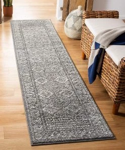 Safavieh Moroccan Boho Distressed Area Rug Dark Grey / Ivory All Area Rugs And Runners 13 Safavieh Moroccan Boho Distressed Area Rug Dark Grey / Ivory All Area Rugs And Runners