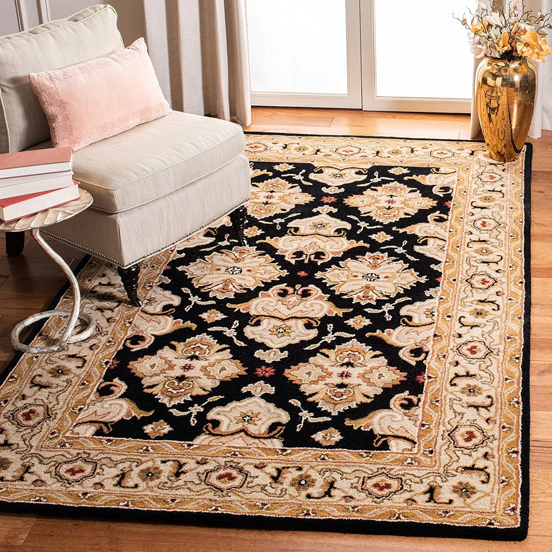 Modern Rugs And Decor Safavieh Collection Handmade Traditional Oriental Premium Wool Accent Rug,Black / Ivory All Area Rugs And Runners 11 Modern Rugs And Decor Safavieh Collection Handmade Traditional Oriental Premium Wool Accent Rug,Black / Ivory All Area Rugs And Runners