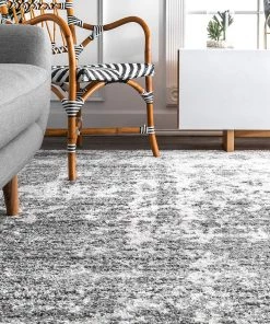 NL Gray Mist Pattern Soft Area Rugs All Area Rugs And Runners