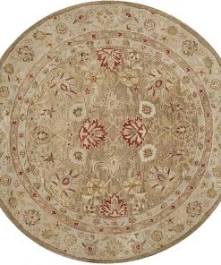 Modern Rugs And Decor Handmade Traditional Oriental Premium Wool Area Rug, Grey Blue / Beige