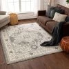 Well Woven Forti Grey Persian Medallion Area Rug All Area Rugs And Runners