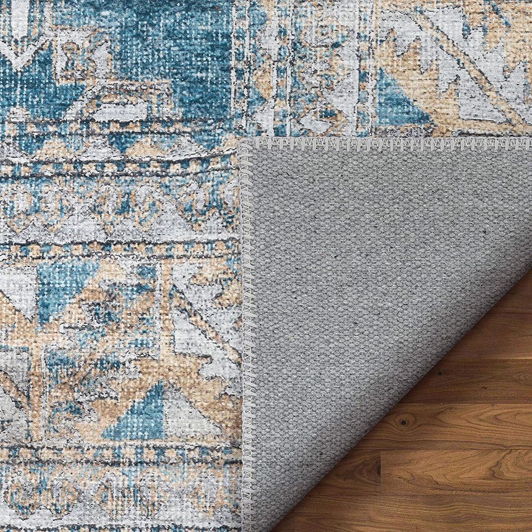 Well Woven Habra Light Blue Machine Washable Vintage Classic Distsressed Persian Mat Soft Area Rug All Area Rugs And Runners 4 Well Woven Habra Light Blue Machine Washable Vintage Classic Distsressed Persian Mat Soft Area Rug All Area Rugs And Runners