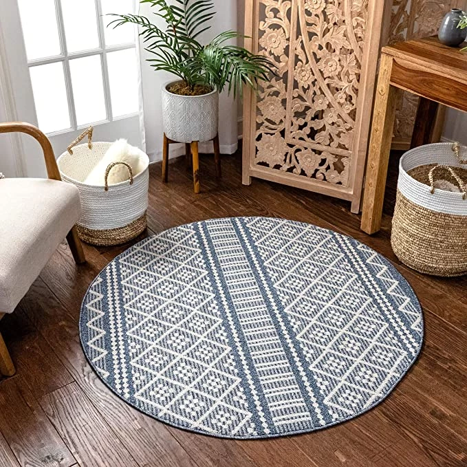 Well Woven All Area Rugs And Runners Ventova Denim Blue Tribal Geometric Area Rug 6 Well Woven All Area Rugs And Runners Ventova Denim Blue Tribal Geometric Area Rug