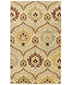 SUP All Area Rugs And Runners Beautiful Floral Camel Area Rug