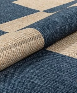 Well Woven Marbella Grey & Ivory Zig-Zag Stripes Distressed Geometric Pattern Area Rug