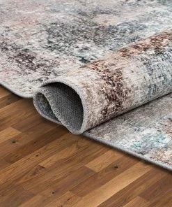 Ww Amesti Light Blue All Area Rugs And Runners Light Blue Machine Washable Contemporary Abstract Distressed Soft Rug 14 Ww Amesti Light Blue All Area Rugs And Runners Light Blue Machine Washable Contemporary Abstract Distressed Soft Rug