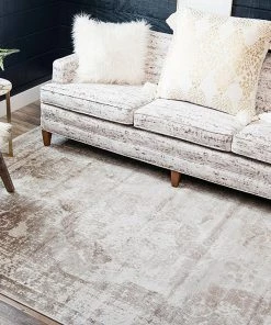 UL Vintage Distressed Beige Soft Area Rugs All Area Rugs And Runners