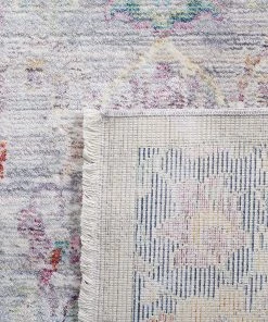 Safavieh Illusion Collection ILL703F Vintage Distressed Viscose Area Rug, Rose / Cream All Area Rugs And Runners