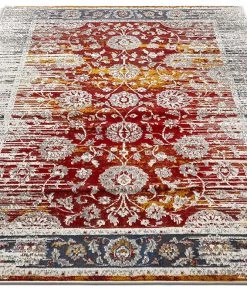 WW All Area Rugs And Runners Modern Floral Persian Design Red Blue Area Rug 14 WW All Area Rugs And Runners Modern Floral Persian Design Red Blue Area Rug