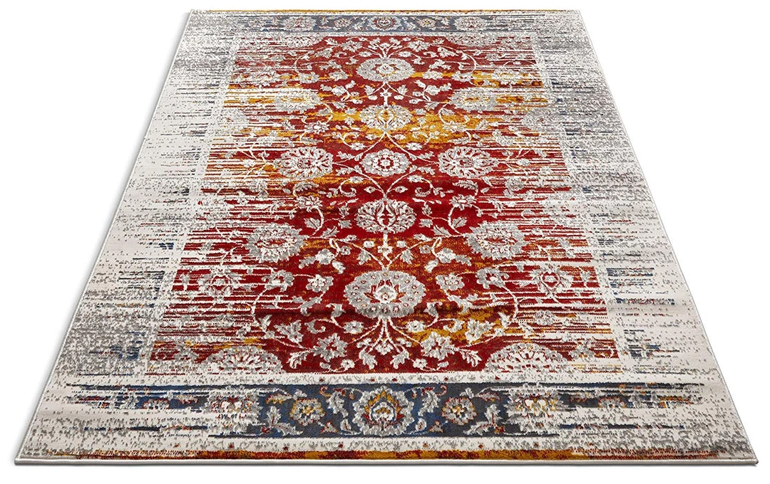 WW All Area Rugs And Runners Modern Floral Persian Design Red Blue Area Rug 5 WW All Area Rugs And Runners Modern Floral Persian Design Red Blue Area Rug