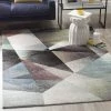 SAFAVIEH Porcello Collection Modern Abstract Grey / Multi