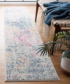 Safavieh Moroccan Boho Distressed Ivory / Dark Blue Vintage/ Distressed Rugs