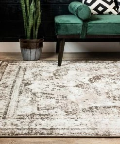 UL Vintage Distressed Light Brown Area Rugs 16 UL Vintage Distressed Light Brown Area Rugs