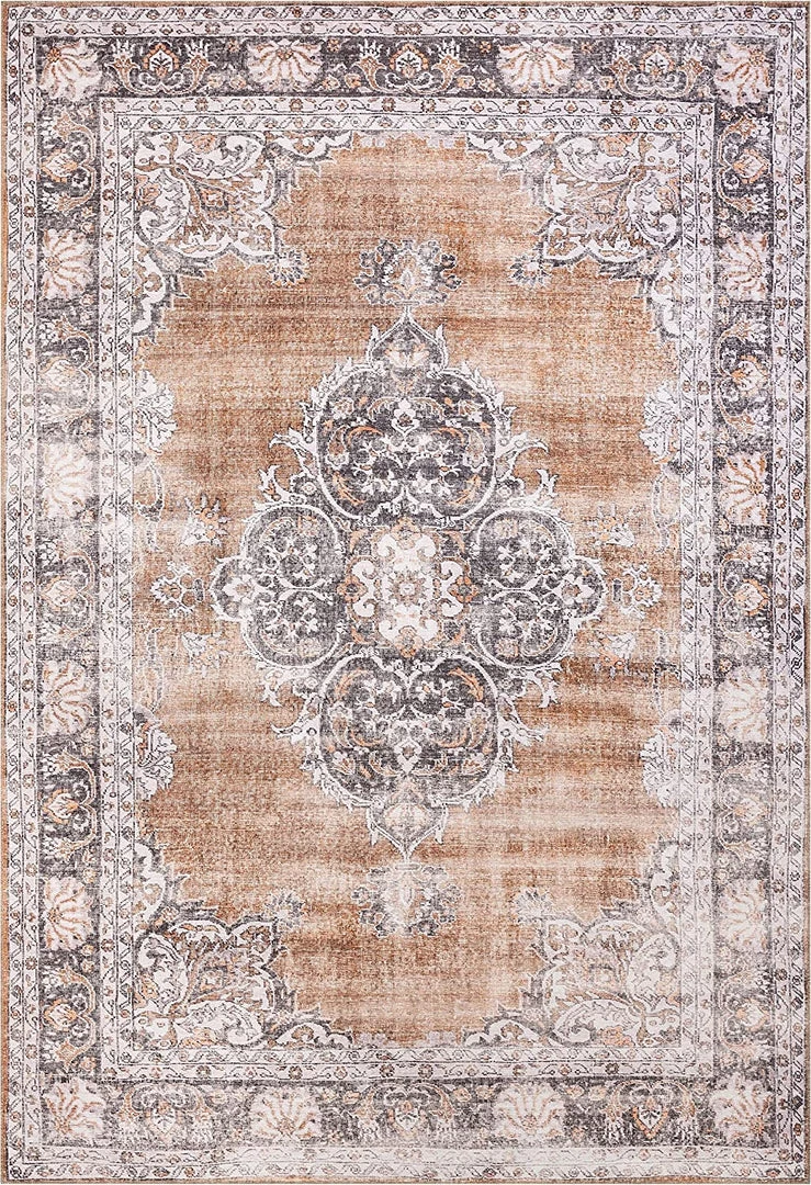 Well Woven Mareva Machine Washable Rust Orange Vintage Oriental Medallion Area Rug All Area Rugs And Runners 2 Well Woven Mareva Machine Washable Rust Orange Vintage Oriental Medallion Area Rug All Area Rugs And Runners