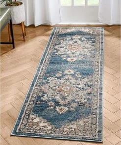 Well Woven All Area Rugs And Runners Judith Blue Vintage Medallion Area Rug 11 Well Woven All Area Rugs And Runners Judith Blue Vintage Medallion Area Rug