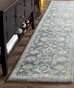 Safavieh Sofia Collection Vintage Oriental DistressedSoft Area Rug Blue / Beige All Area Rugs And Runners