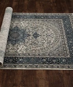WRG Traditional Blue Medallion Area Rug All Area Rugs And Runners