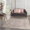Modern Rugs And Decor All Area Rugs And Runners Nourison Passion Grey Vintage Area Rug 2'2" X 10', 2'2"X10'