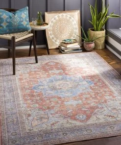 Artistic Weavers Distressed Traditional Machine Washable Area Soft Rug All Area Rugs And Runners