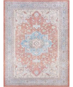Artistic Weavers Distressed Traditional Machine Washable Area Soft Rug All Area Rugs And Runners