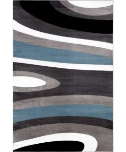 Abstract Contemporary Modern Soft Area Rug All Area Rugs And Runners