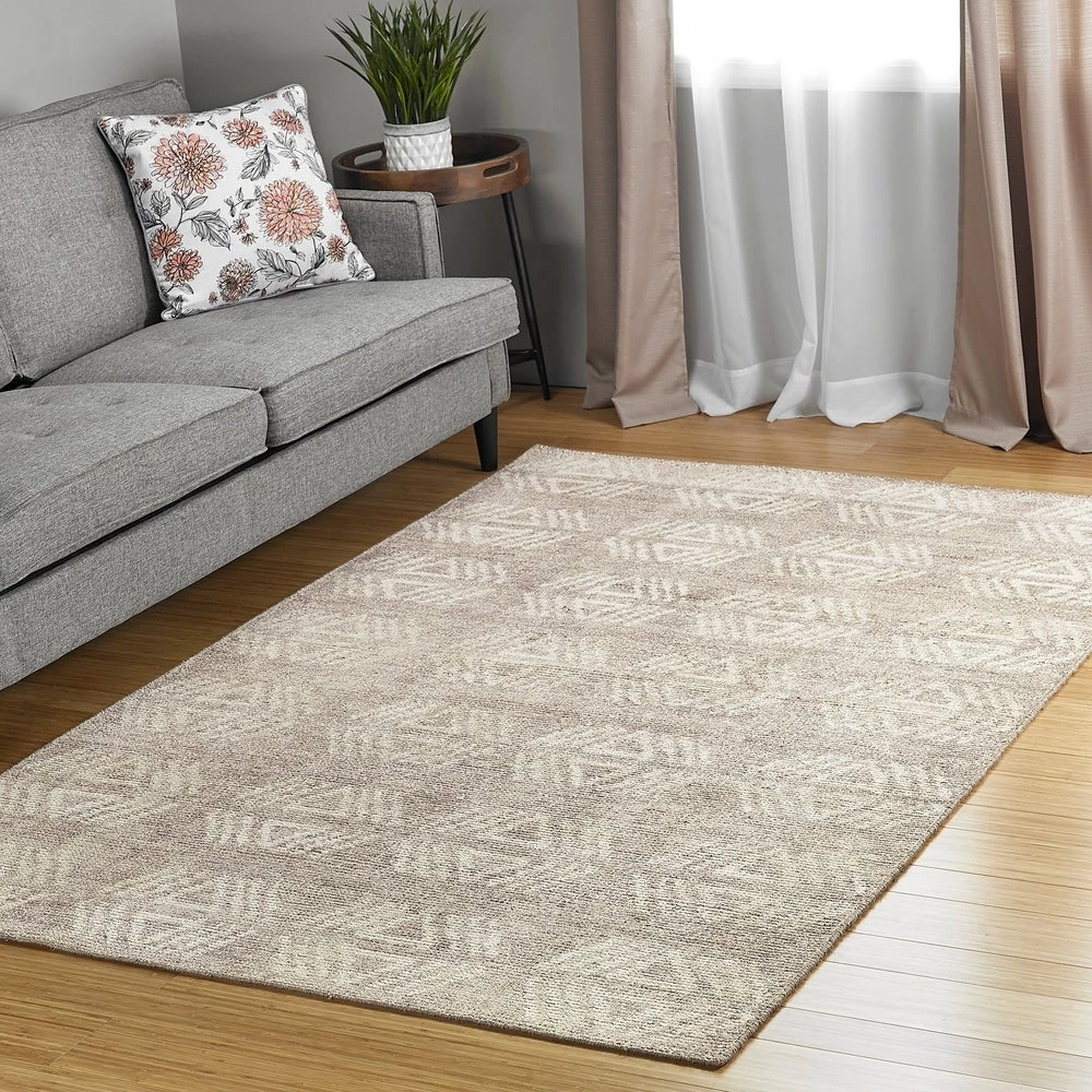 Bombay Adana Hand-Woven Bamboo Silk Mink Soft Area Rug 1 Bombay Adana Hand-Woven Bamboo Silk Mink Soft Area Rug