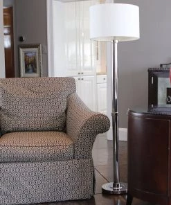 Modern Rugs And Decor Home Décor Contemporary Steel 61.5" Floor Lamp