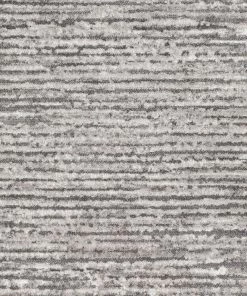 Albi Gray Contemporary Contemporary Gray Stripes Area Rug All Area Rugs And Runners
