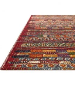 Modern Rugs And Decor Armanda Modern Tribal Red Multi Indoor/ Outdoor Area Rug All Area Rugs And Runners