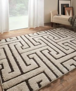 Alexander Home Julian Modern Shag Soft Area Rug All Area Rugs And Runners