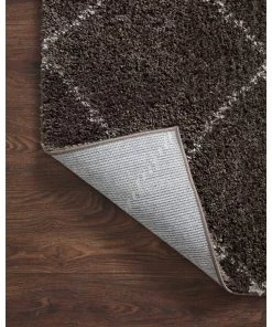 Alexander Home Kazi Modern Trellis Shag Soft Area Rug All Area Rugs And Runners