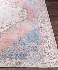 Artistic Weavers Persian Medallion Printed Machine Washable Area Soft Rug