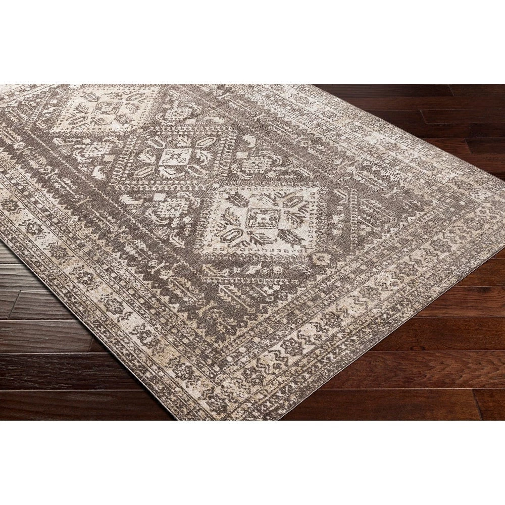 Artistic Weavers Machine Washable Traditional Diamond Area Soft Rug 18 Artistic Weavers Machine Washable Traditional Diamond Area Soft Rug