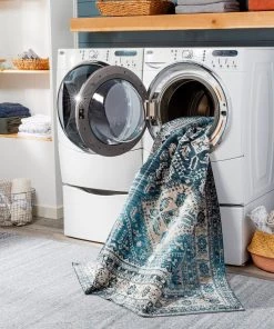 Artistic Weavers Machine Washable Traditional Diamond Area Soft Rug 33 Artistic Weavers Machine Washable Traditional Diamond Area Soft Rug