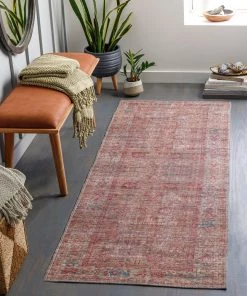 Artistic Weavers Traditional Medallion Machine Washable Area Rug