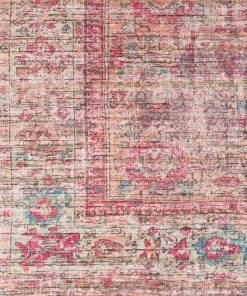 Artistic Weavers Traditional Medallion Machine Washable Area Rug