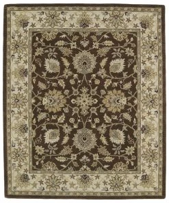 Bombay TAJ COLLECTION Chocolate Area Soft Rug