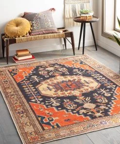 Artistic Weavers All Area Rugs And Runners Bold Medallion Printed Machine Washable Area Soft Rug