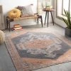 Artistic Weavers Global Medallion Printed Machine Washable Area Soft Rug