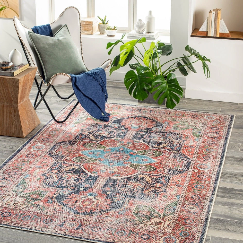 Artistic Weavers Traditional Medallion Machine Washable Area Soft Rug All Area Rugs And Runners 15 Artistic Weavers Traditional Medallion Machine Washable Area Soft Rug All Area Rugs And Runners