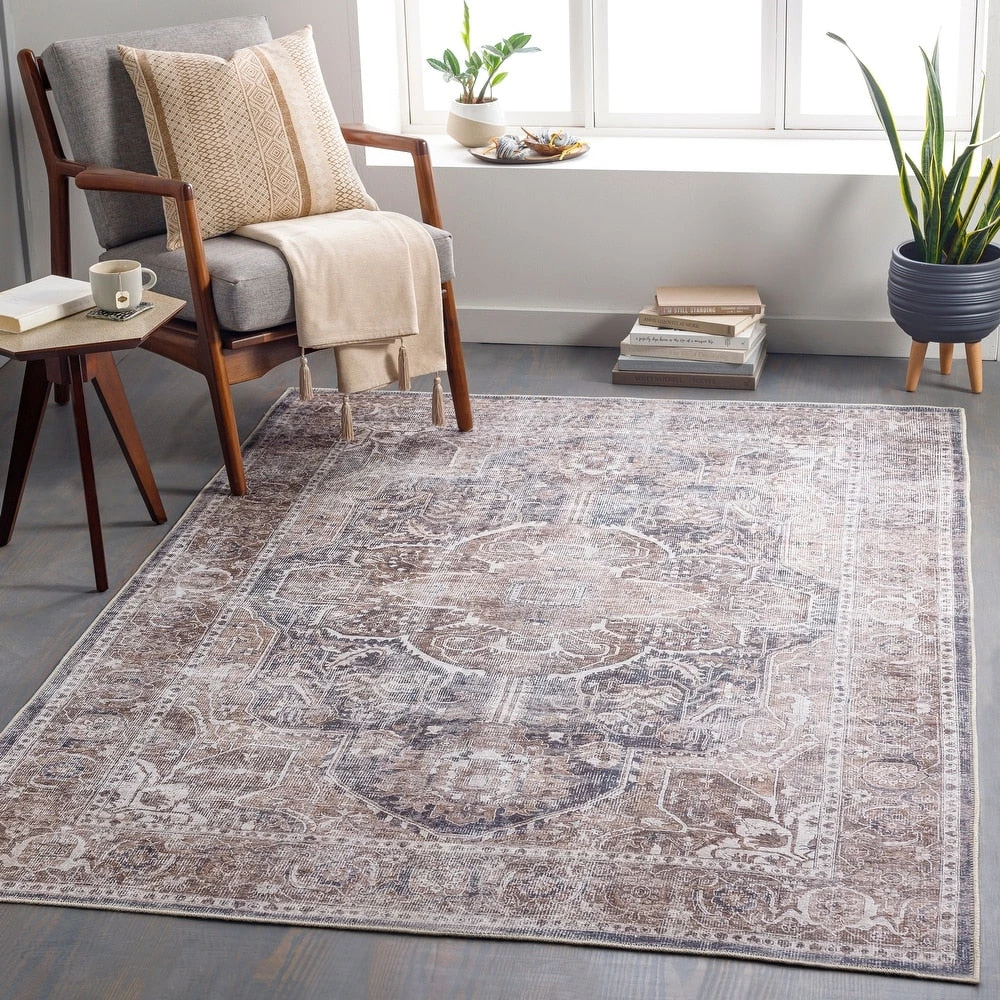 Artistic Weavers Traditional Medallion Machine Washable Area Soft Rug All Area Rugs And Runners 16 Artistic Weavers Traditional Medallion Machine Washable Area Soft Rug All Area Rugs And Runners
